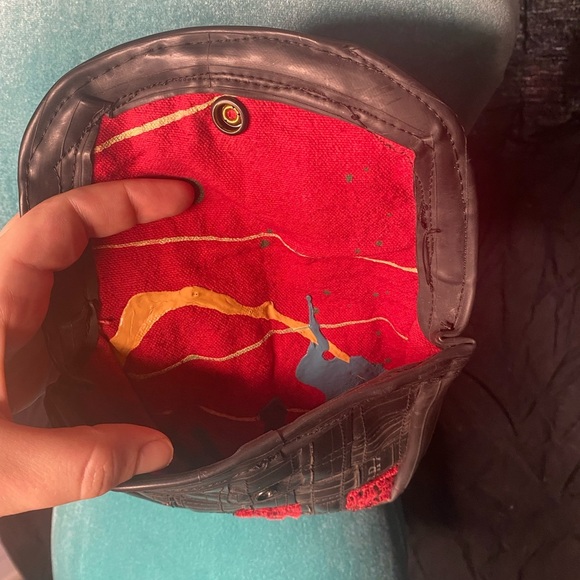 Handmade mini purse for belt - Picture 3 of 4